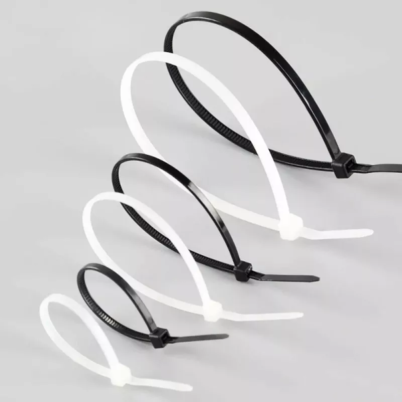 Techly kaapelinsidonta nauha nylon Patch 280x4,8 mm 100 kpl musta ISWT-28048-BK