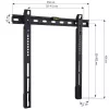 Techly seinäteline UltraSlim LED TV LCD 23-55