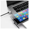 Techly ICOC MU2AC9-005-AL USB-kaapeli USB 2.0 0,5 m USB A USB C musta, harmaa