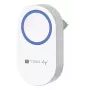 Techly I-BELL-RING05R langaton ovikello vastaanotin valkoinen
