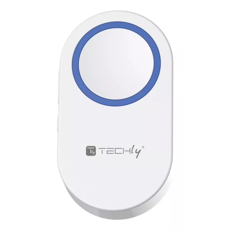 Techly I-BELL-RING05R langaton ovikello vastaanotin valkoinen