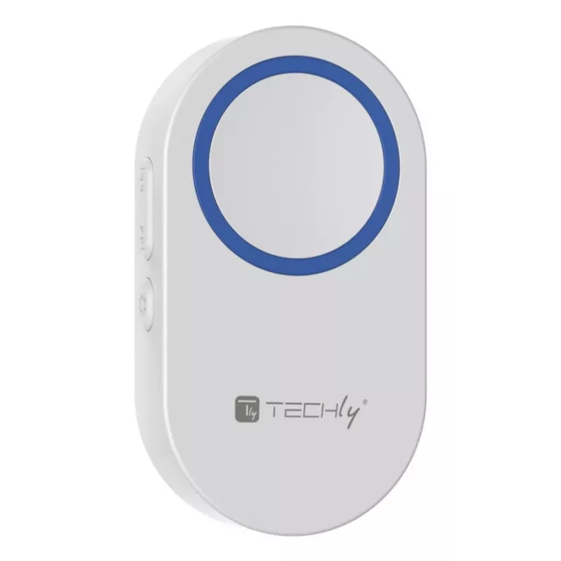Techly I-BELL-RING05R langaton ovikello vastaanotin valkoinen
