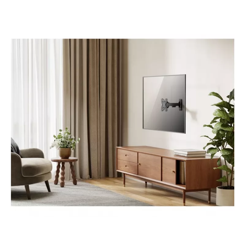 Techly ICA-LCD 421 TV-seinäteline/teline 106,7 cm (42 tuumaa) musta