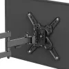 Techly ICA-LCD 423 TV-seinäteline/jalusta 106,7 cm (42 tuumaa) musta