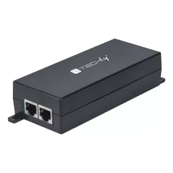 Techly I-SWHUB 3000STY2 PoE-sovitin Fast Ethernet, Gigabit Ethernet