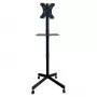 Techly ICA-TR201 TV-vaunu/jalusta 152,4 cm (60 tuumaa) musta
