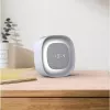Techly IC-CLOCK-56WH herätyskello digitaalinen herätyskello harmaa, valkoinen