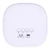Techly IC-CLOCK-56WH herätyskello digitaalinen herätyskello harmaa, valkoinen
