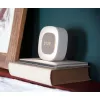 Techly IC-CLOCK-56WH herätyskello digitaalinen herätyskello harmaa, valkoinen