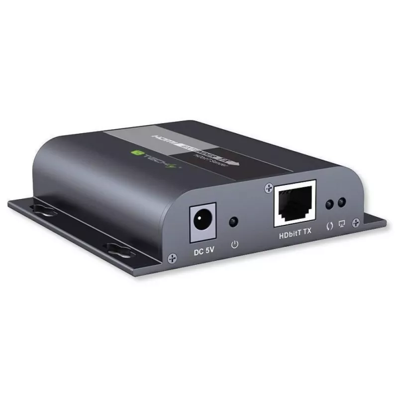 Techly IDATA-EXTIP-383V4 AV-lähetin ja -vastaanotin musta
