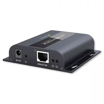 Techly lisä HDMI HDbitT IR-jatko vastaanotin yli 120 m Cat.6-kaapelilla