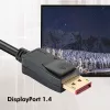Techly ICOC DSP-A14-050NT DisplayPort-kaapeli 5 m musta
