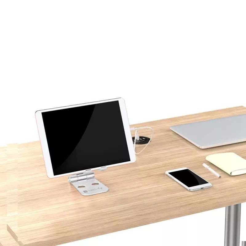 Techly I-SMART-STAND6 teline passiivinen teline matkapuhelin/älypuhelin hopea