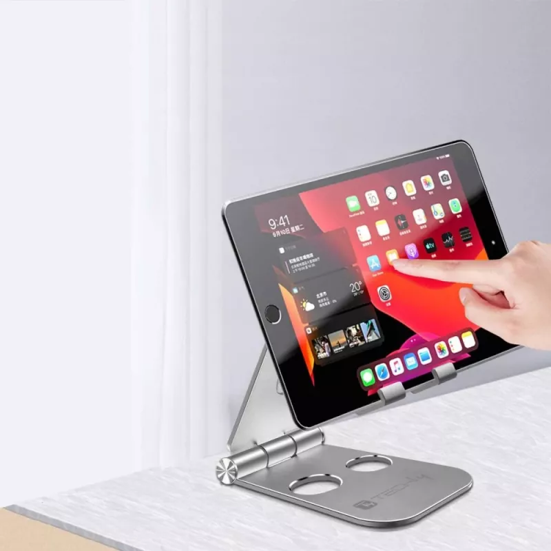 Techly I-SMART-STAND6 teline passiivinen teline matkapuhelin/älypuhelin hopea