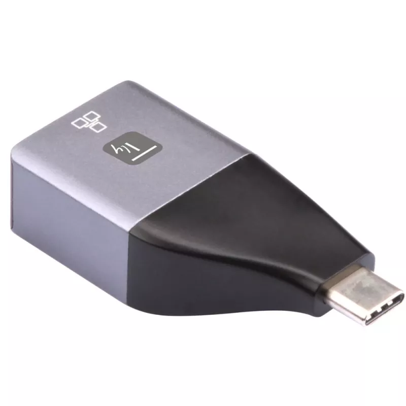 Techly IADAP USBC-ETGIGA verkkokortti Ethernet 1000 Mbit/s