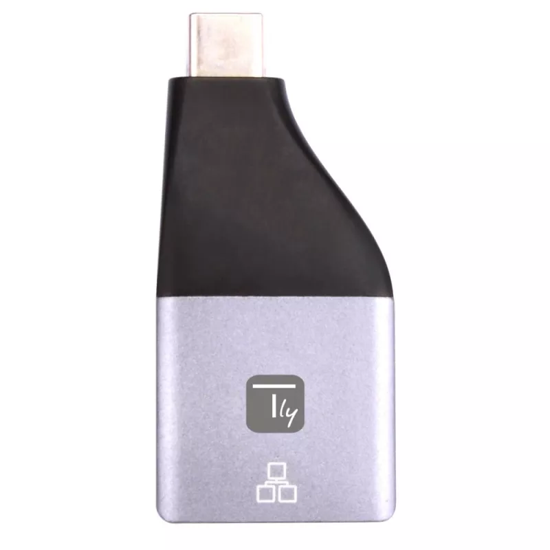 Techly IADAP USBC-ETGIGA verkkokortti Ethernet 1000 Mbit/s