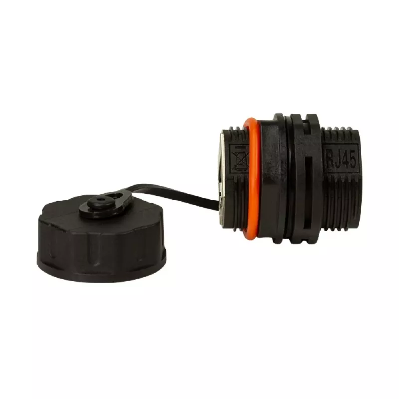Techly IWP-MD C6A-IPPANT kaapelisovitin RJ45 musta