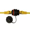Techly IWP-MD C6A-IPPANT kaapelisovitin RJ45 musta