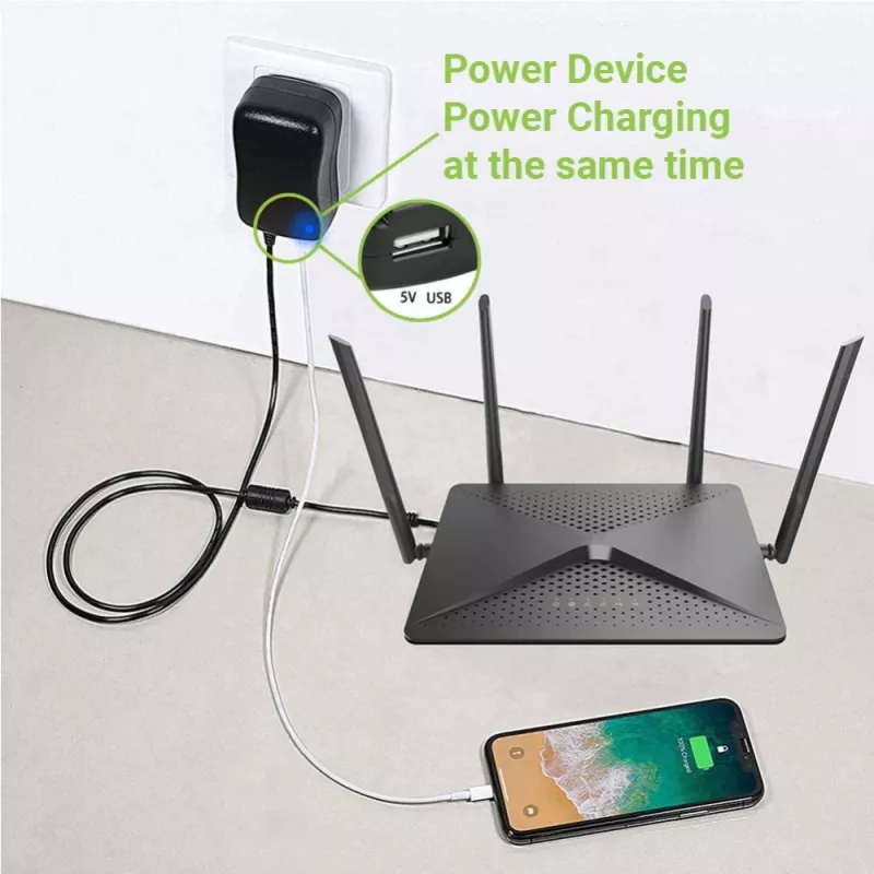 Techly IPW-NTS1000G2 virtalähde/invertteri sisäkäyttöön 12 W musta