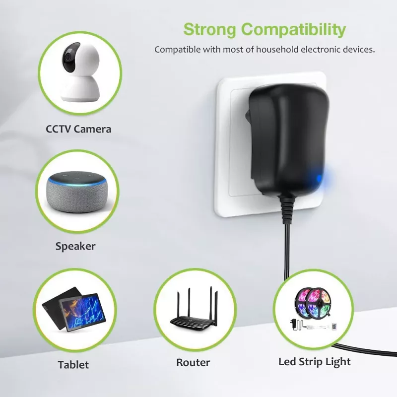 Techly IPW-NTS1000G2 virtalähde/invertteri sisäkäyttöön 12 W musta