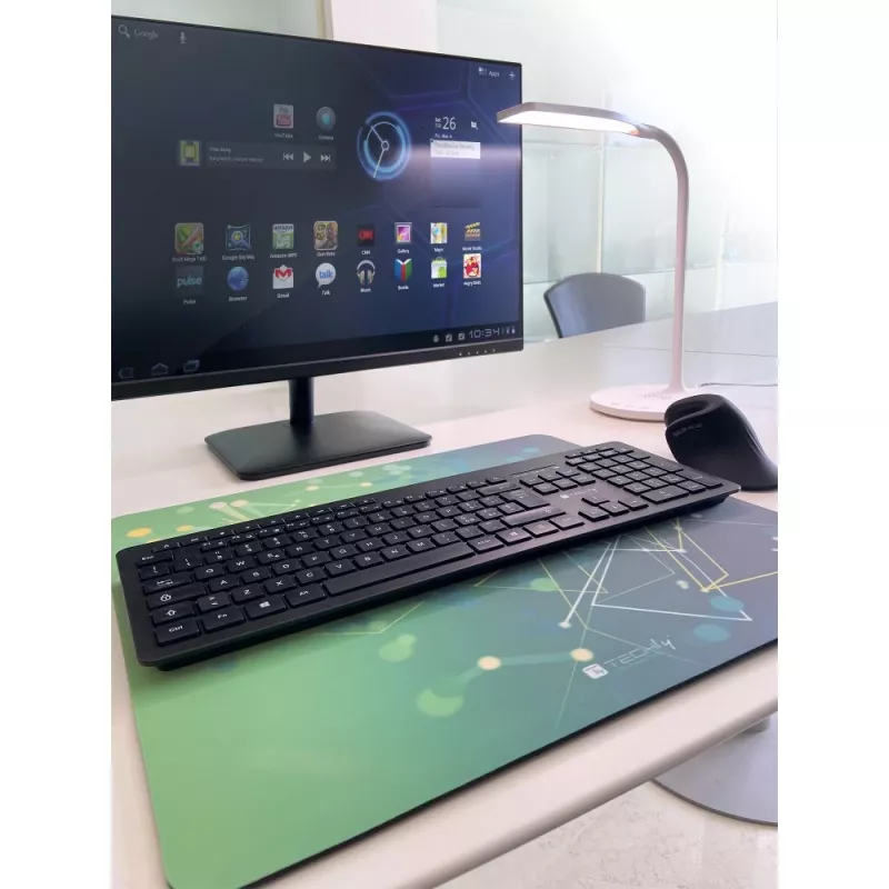 Techly ICA-MP GLASS1 hiirimatto pelihiirimatto vihreä