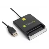 Techly I-CARD CAM-USB2TY2 älykortinlukija sisäkäyttöön USB USB Type-A musta