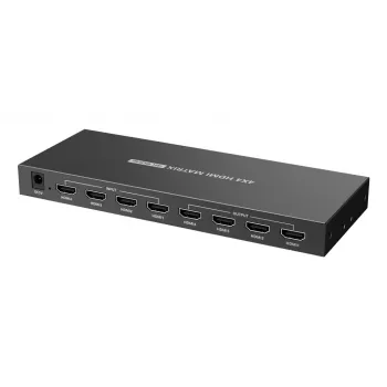 Techly IDATA HDMI-MX44 matriisikytkin AV-matriisikytkin 4 W