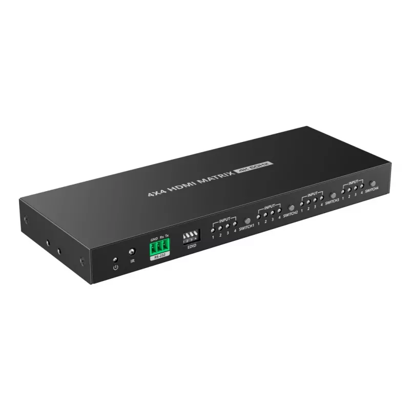 Techly IDATA HDMI-MX44 matriisikytkin AV-matriisikytkin 4 W