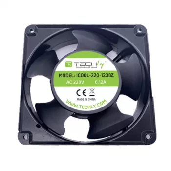 Techly ICOOL-220-1238Z tietokoneen jäähdytysjärjestelmä osa/lisävaruste tuuletinmoduuli