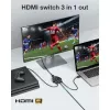 Techly IDATA HDMI-3F8K videokytkin