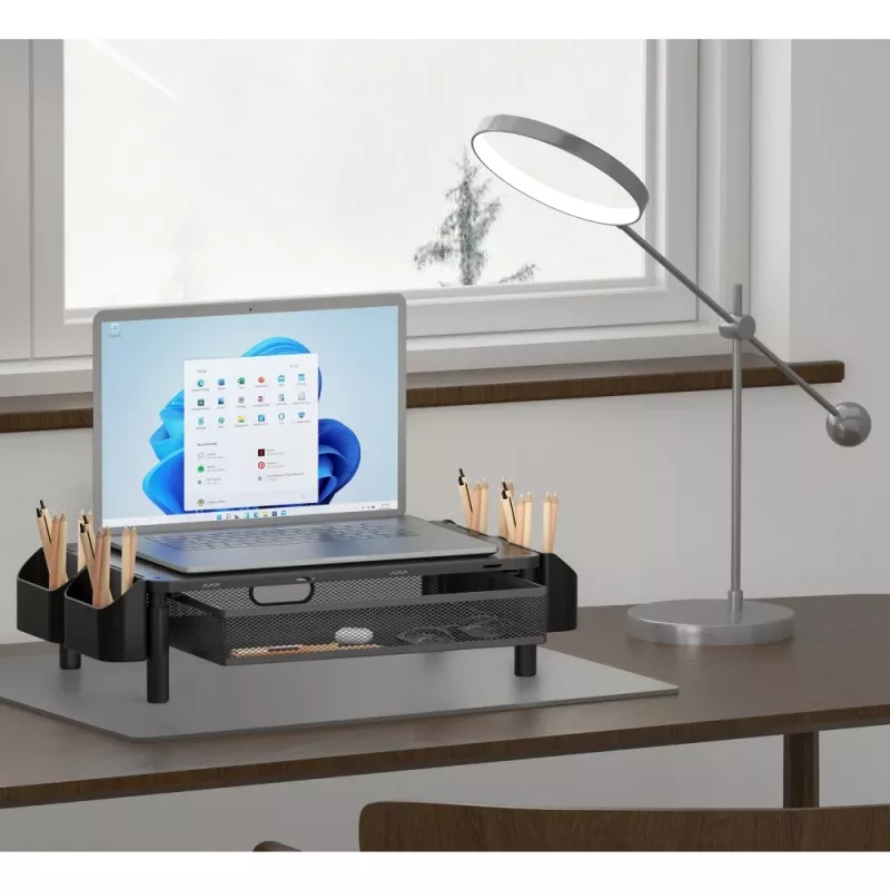 Techly ICA-MS 114 monitoriteline/-pidike musta