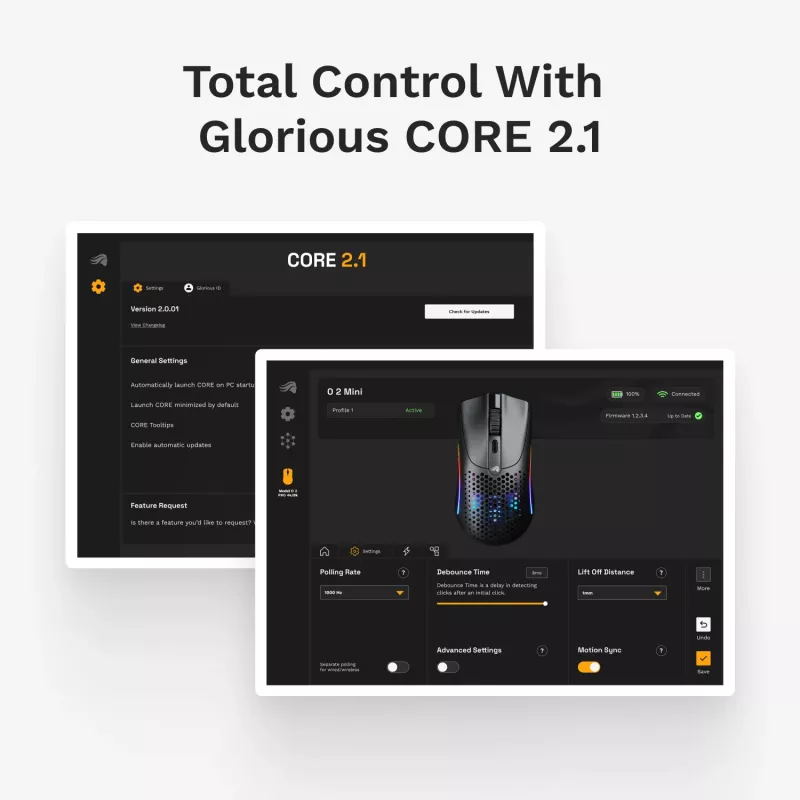 Glorious Gaming Glorious Model O 2 Mini Wireless - mattamusta