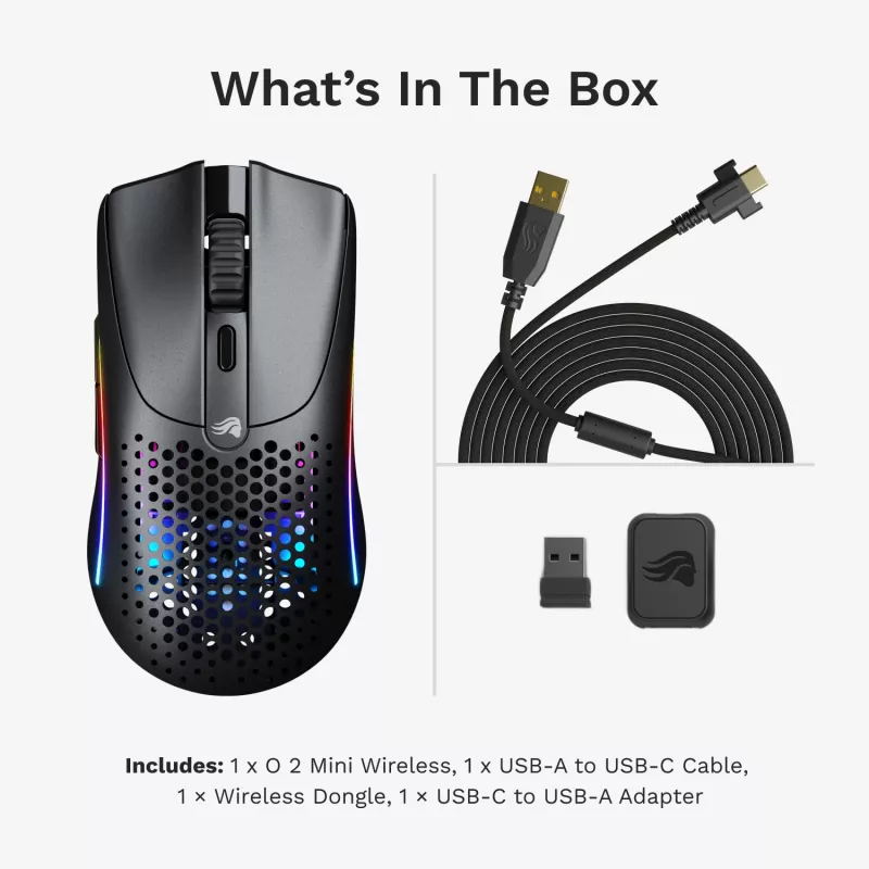 Glorious Gaming Glorious Model O 2 Mini Wireless - mattamusta