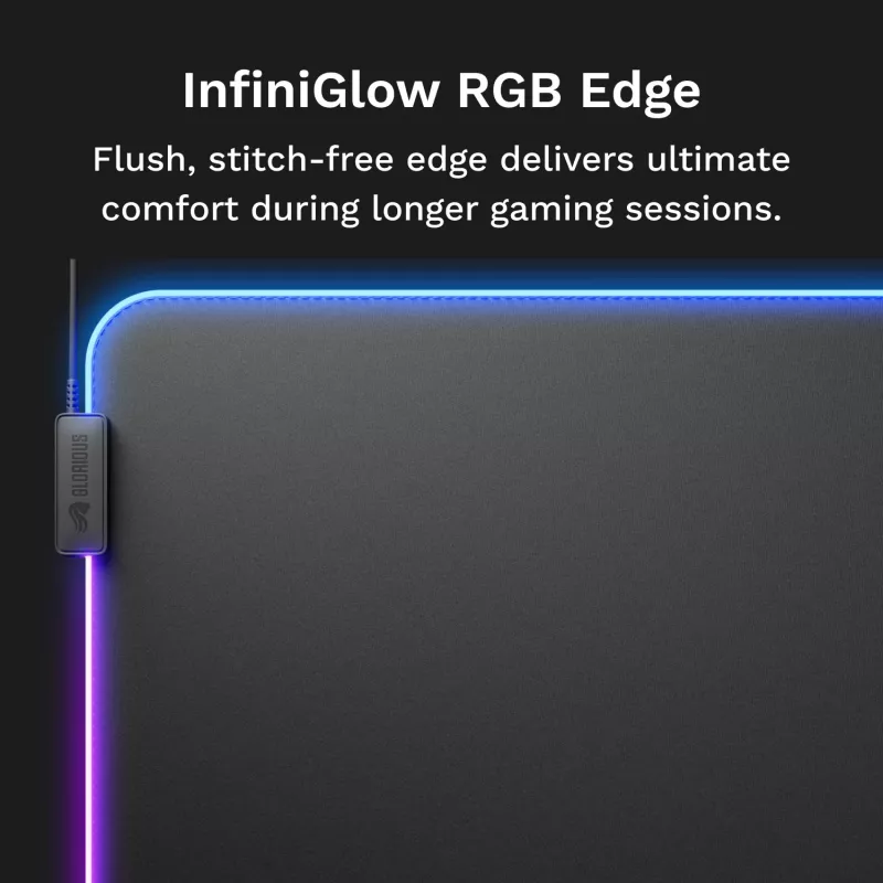 Glorious Gaming GLORIOUS hiirimatto PAD 2 GLED - XL EXTENDED - musta