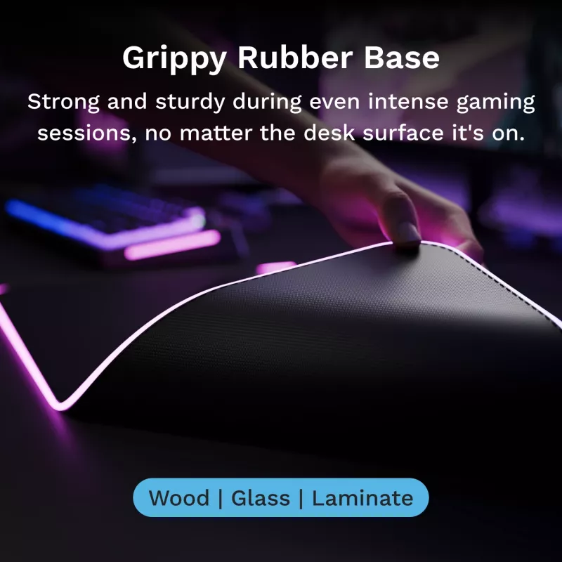 Glorious Gaming GLORIOUS hiirimatto PAD 2 GLED - XL EXTENDED - musta
