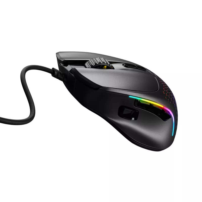 Glorious Gaming Glorious Model IV2 Wired - musta, oikeakätinen, optinen, USB Type-A, 26000 DPI, musta