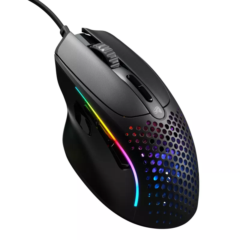 Glorious Gaming Glorious Model IV2 Wired - musta, oikeakätinen, optinen, USB Type-A, 26000 DPI, musta
