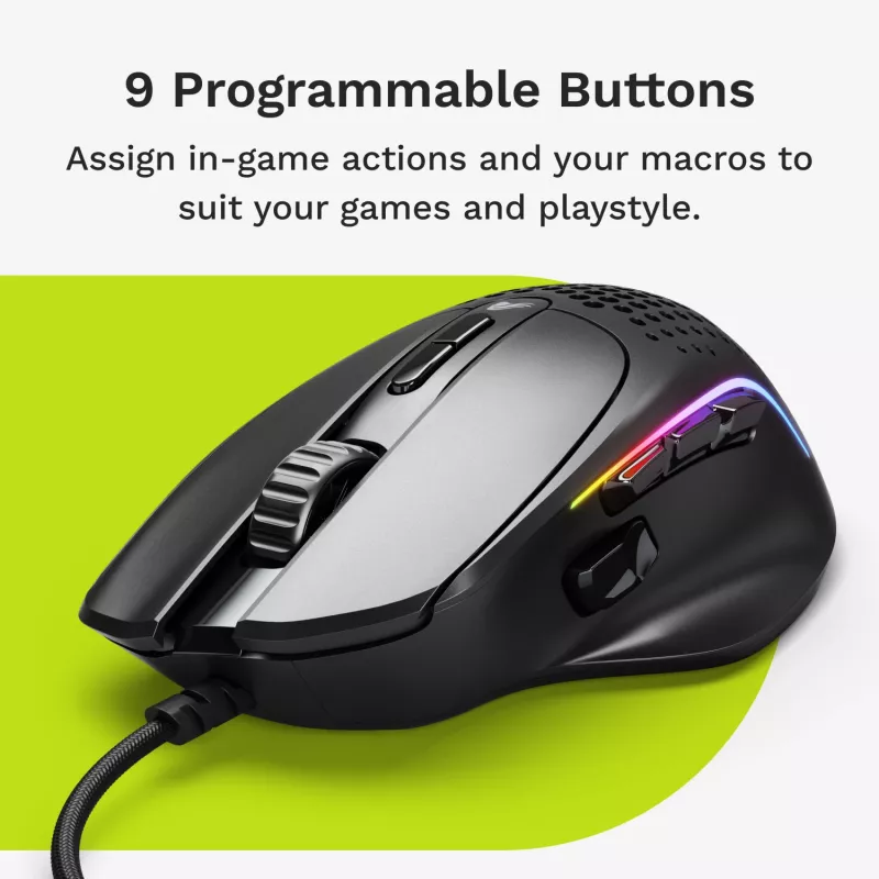 Glorious Gaming Glorious Model IV2 Wired - musta, oikeakätinen, optinen, USB Type-A, 26000 DPI, musta