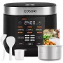 Cosori Multi-Cooker Chef Edition riisinkeitin 5 L 970 W musta, hopea