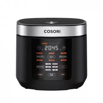 Cosori Multi-Cooker Chef Edition riisinkeitin 5 L 970 W musta, hopea