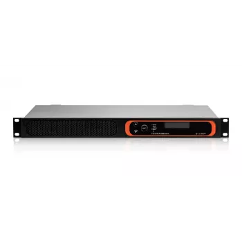 Biamp Tesira FORTÉ AVB AI, 8000 Ω, 207 Ω, musta, metallinen, 1U, OLED, 20 - 20000 Hz