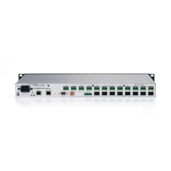 Biamp Tesira FORTÉ AVB AI, 8000 Ω, 207 Ω, musta, metallinen, 1U, OLED, 20 - 20000 Hz