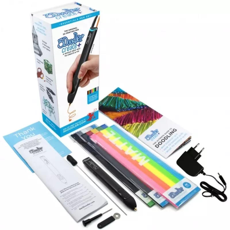 3Doodler FILAMENT 75 STÜCK ABS 3 FARBEN AB-MONO-75 musta, hopea, valkoinen 2 g