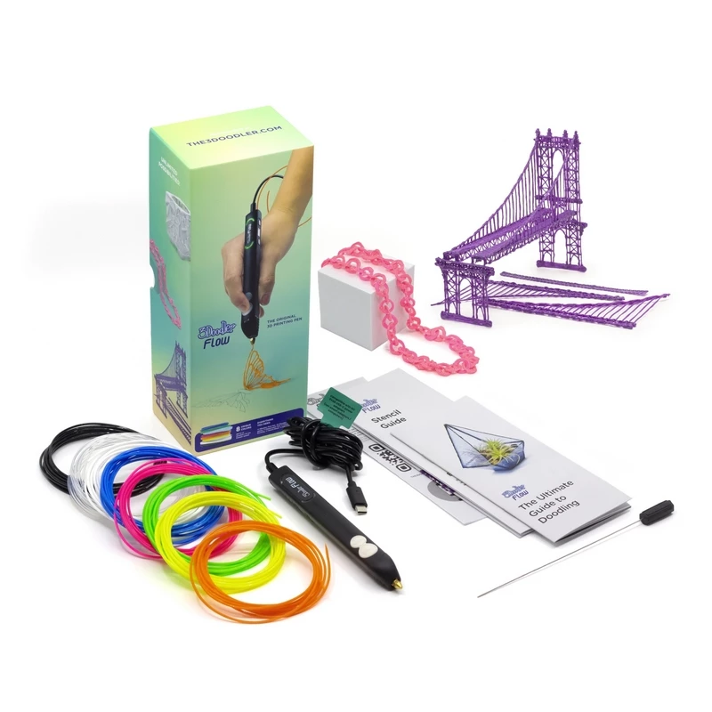 3Doodler Filament FLOW 20 PLA 20 väriä täyttöpakkaus
