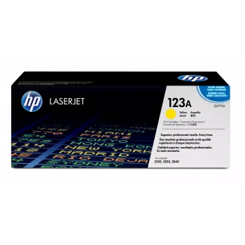 HP 123A keltainen alkuperäinen LaserJet-värikasetti 1 kpl