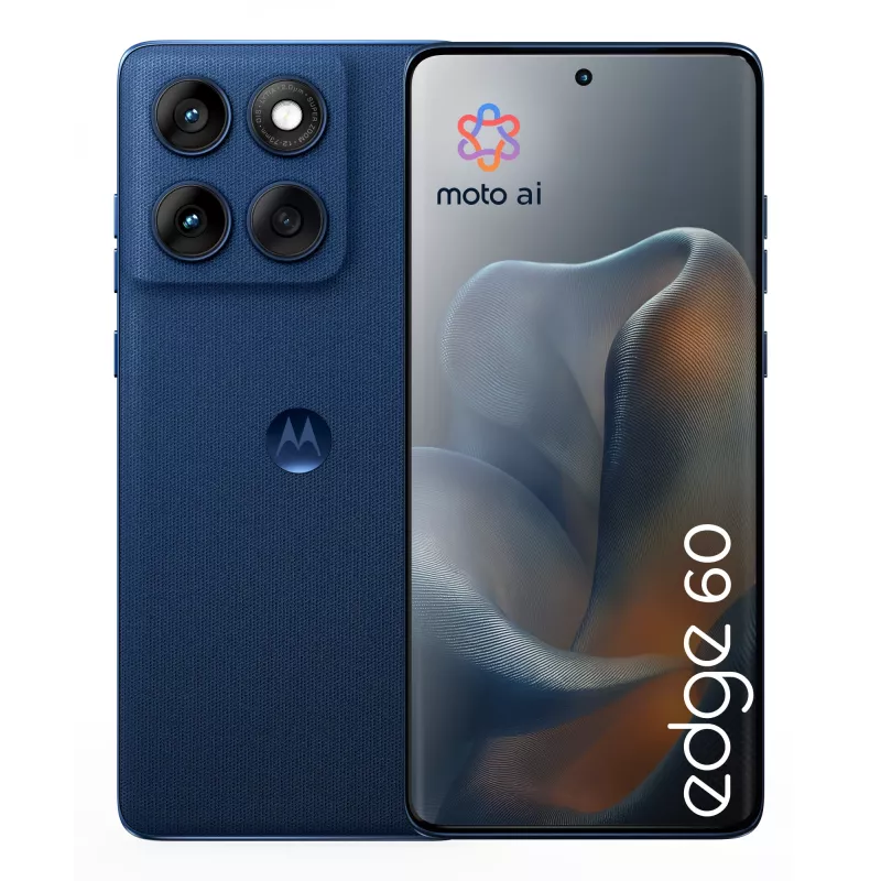 Motorola edge 60 16,9 cm (6,67 tuumaa) Dual SIM Android 15 5G USB Type-C 12 GB 512 GB 5200 mAh sininen