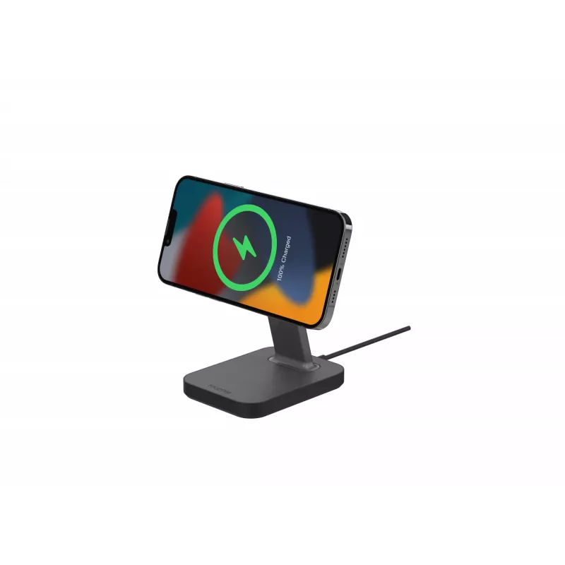 mophie UNV WRLS-snap+ stand-musta-ROC-EU, sisäkäyttö, AC, langaton lataus, musta