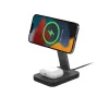mophie UNV WRLS-snap+ stand & pad-musta-ROC-EU, sisäkäyttö, AC, langaton lataus, musta