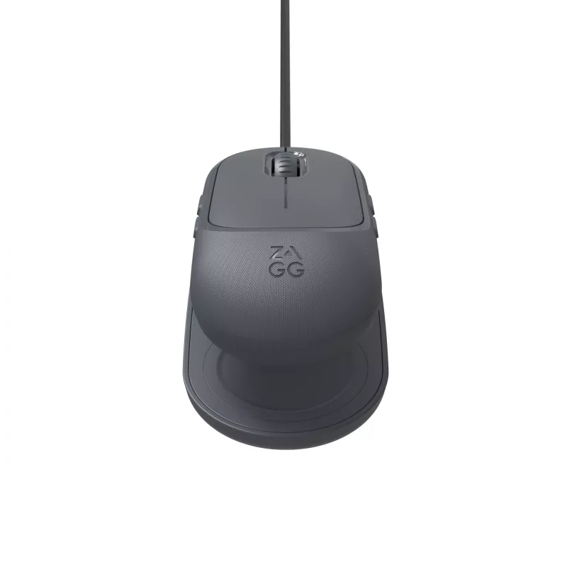ZAGG Accessories-ProMaus langaton hiiri ja langaton latausalusta - antrasiitti