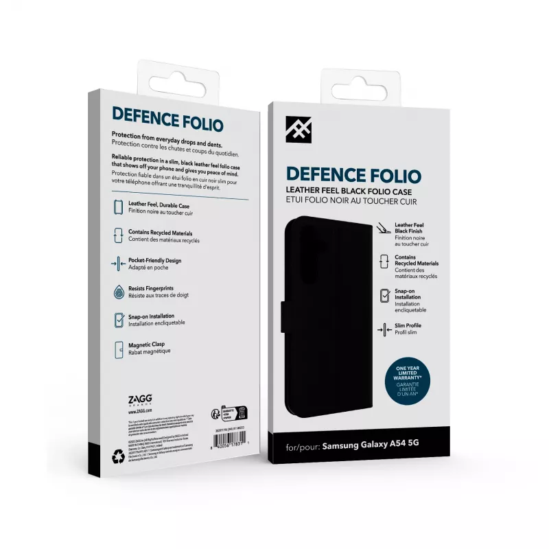 IFROGZ Defence Folio puhelinkotelo 16,3 cm (6,4 tuumaa)